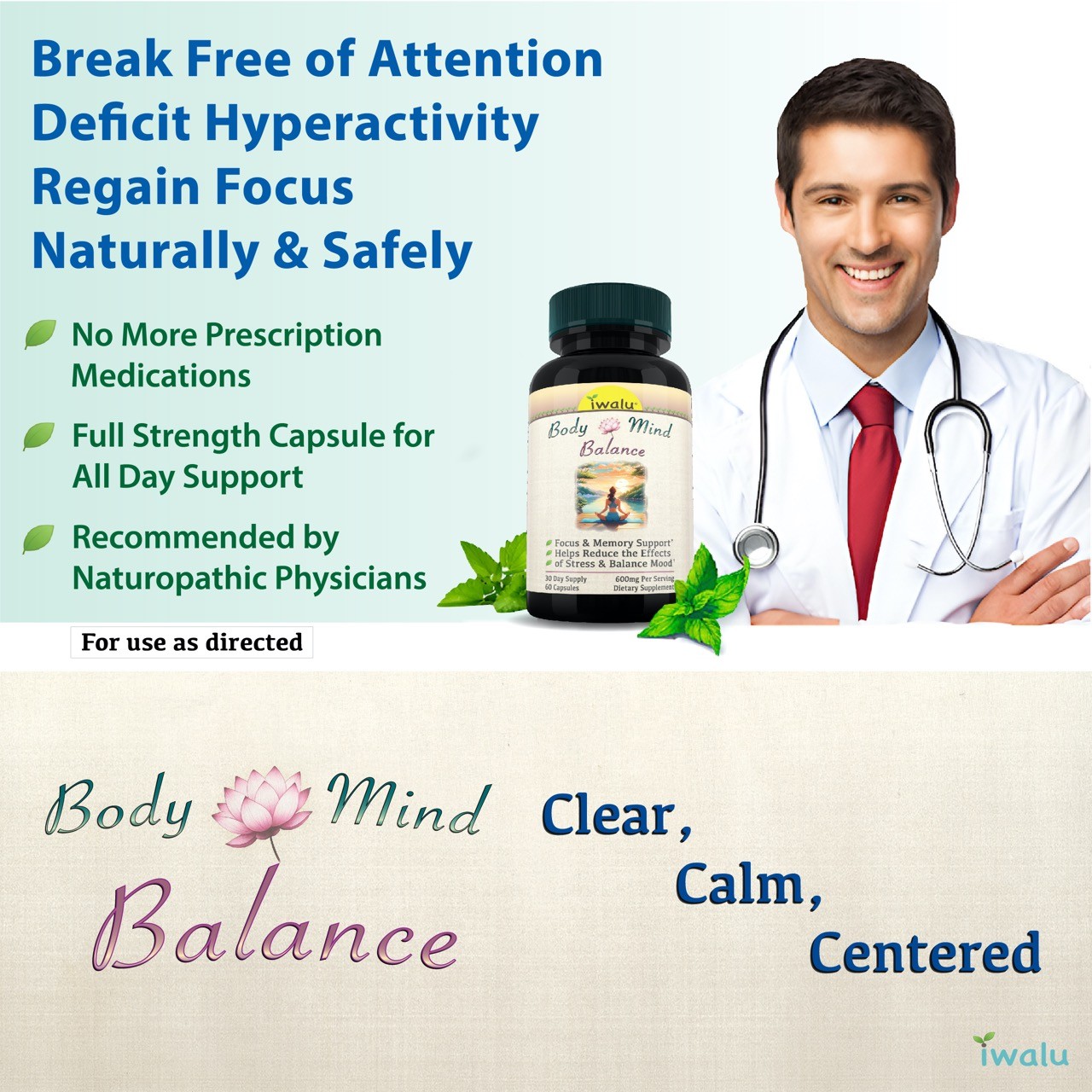 Cognitive Dietary Supplement Neuro Alkalizer pH Balancer, Womens Brain Health