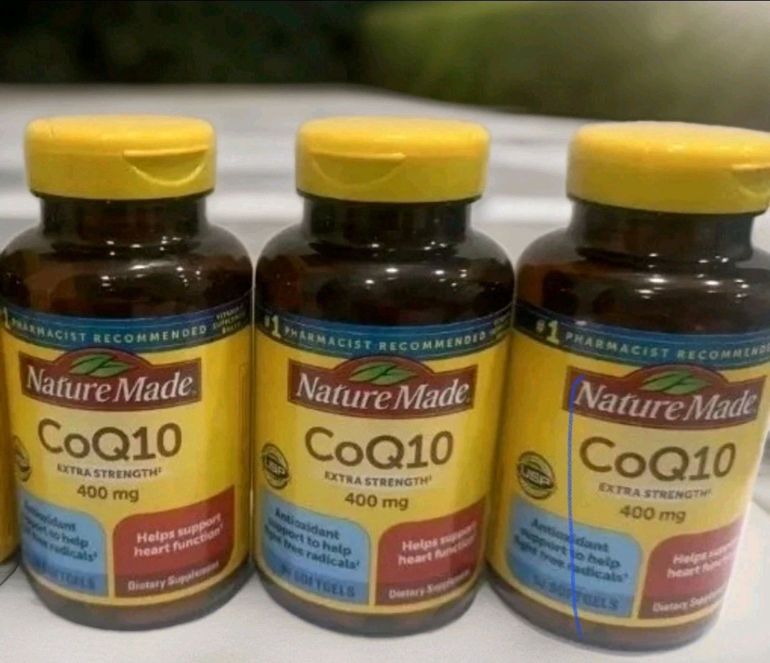 Nature Made CoQ10 Extra Strength 400mg 90 Softgels Total 270 Ct Exp 2028