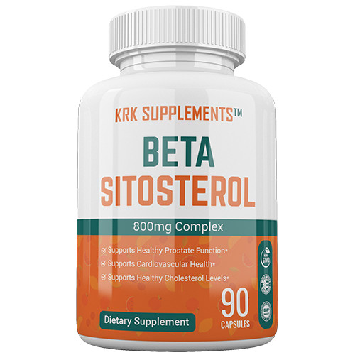 Beta Sitosterol 800mg Prostate Support Urinary Bladder KRK Supplements