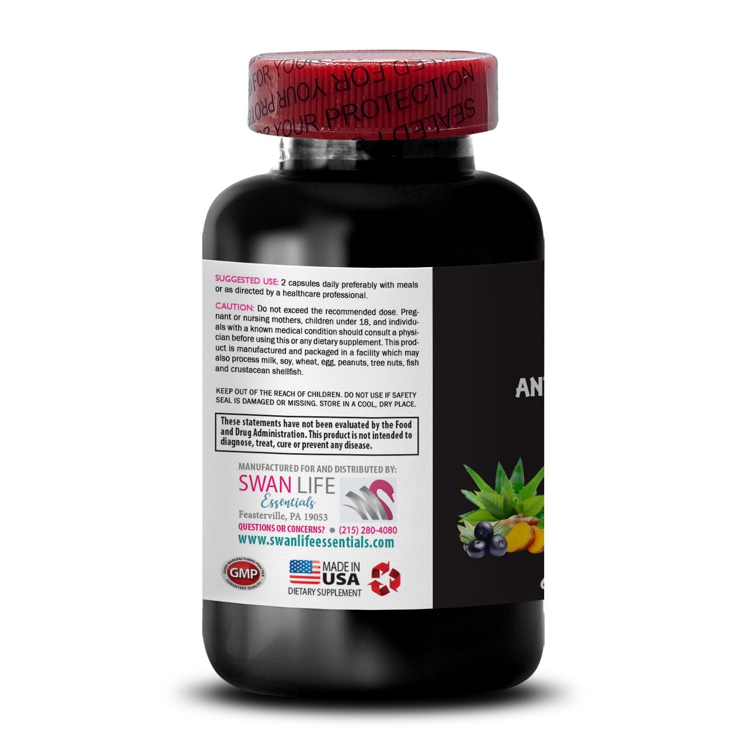 Green Tea – ANTI-WRINKLE COMPLEX WITH RESVERATROL – Grape Superfood 3B
