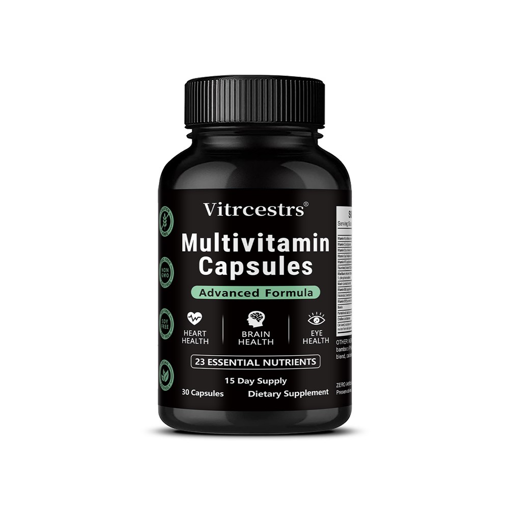 23in1 Multivitamin 30/60/120 Caps Daily Essentials for Heart,Brain,Eye & Immune