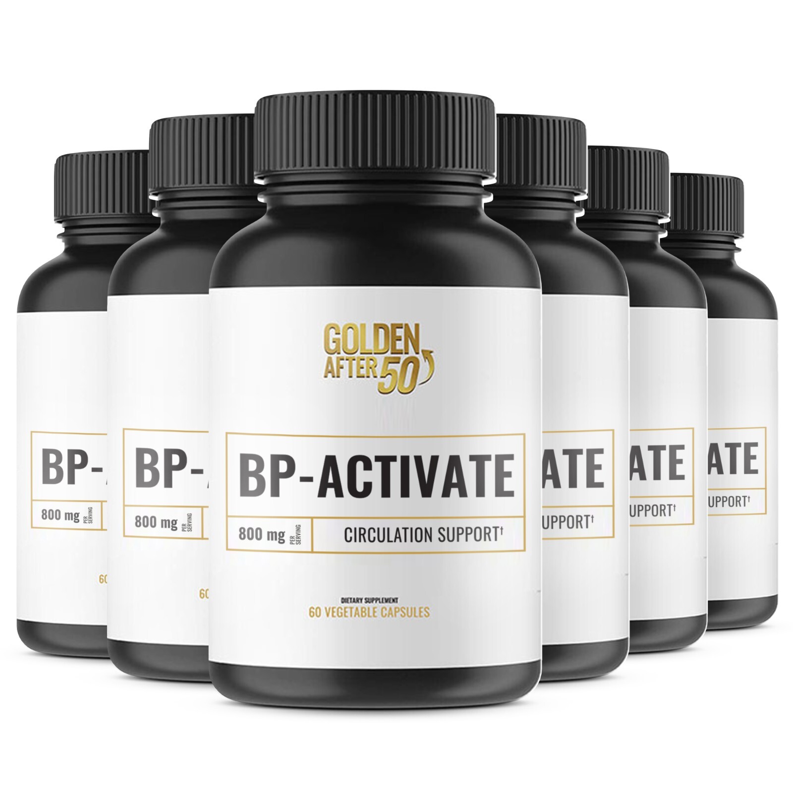 Golden After 50’s BP-Activate is a circulation support formula. 6 Month Supply.