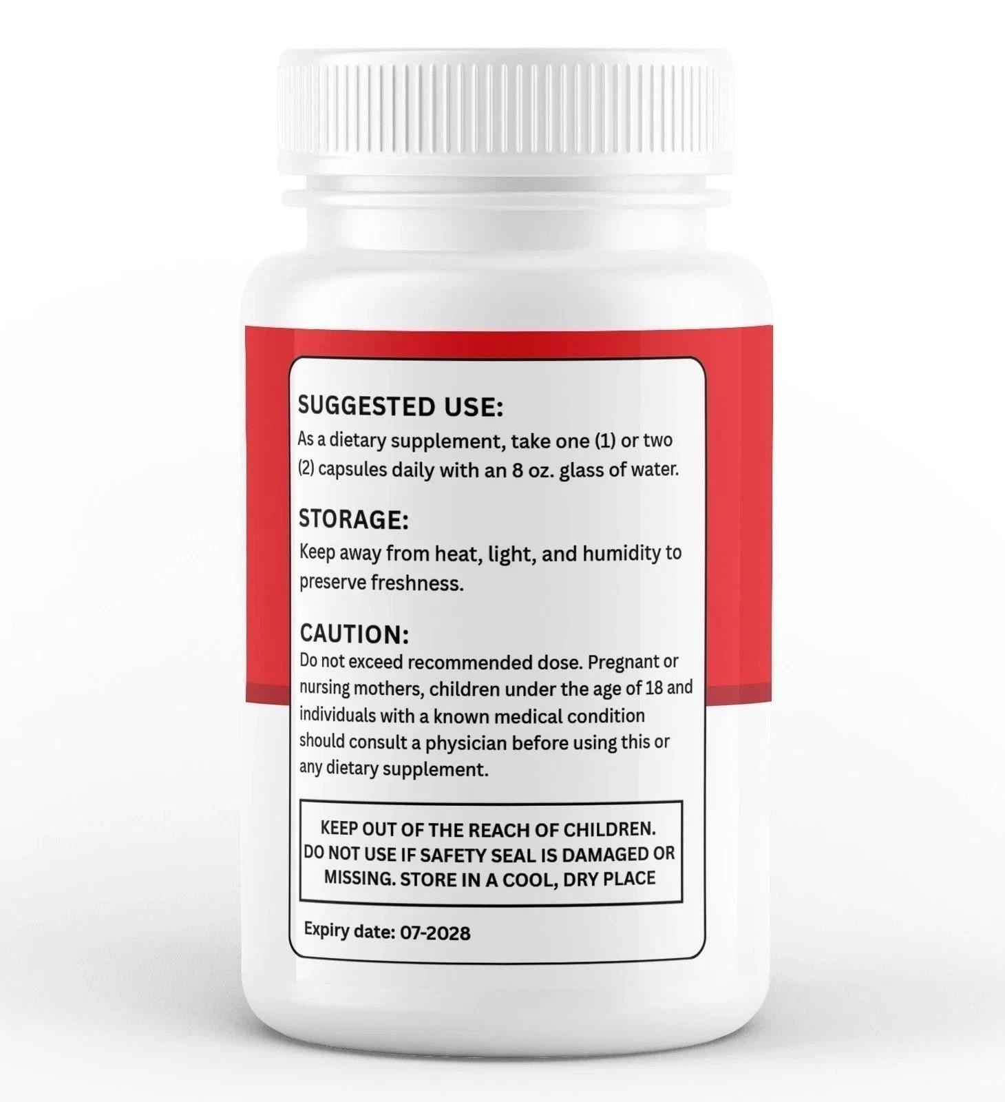 (1 Pack) BioSteady Advanced Blood Max Support Supplement Bio Steady 60 Capsules