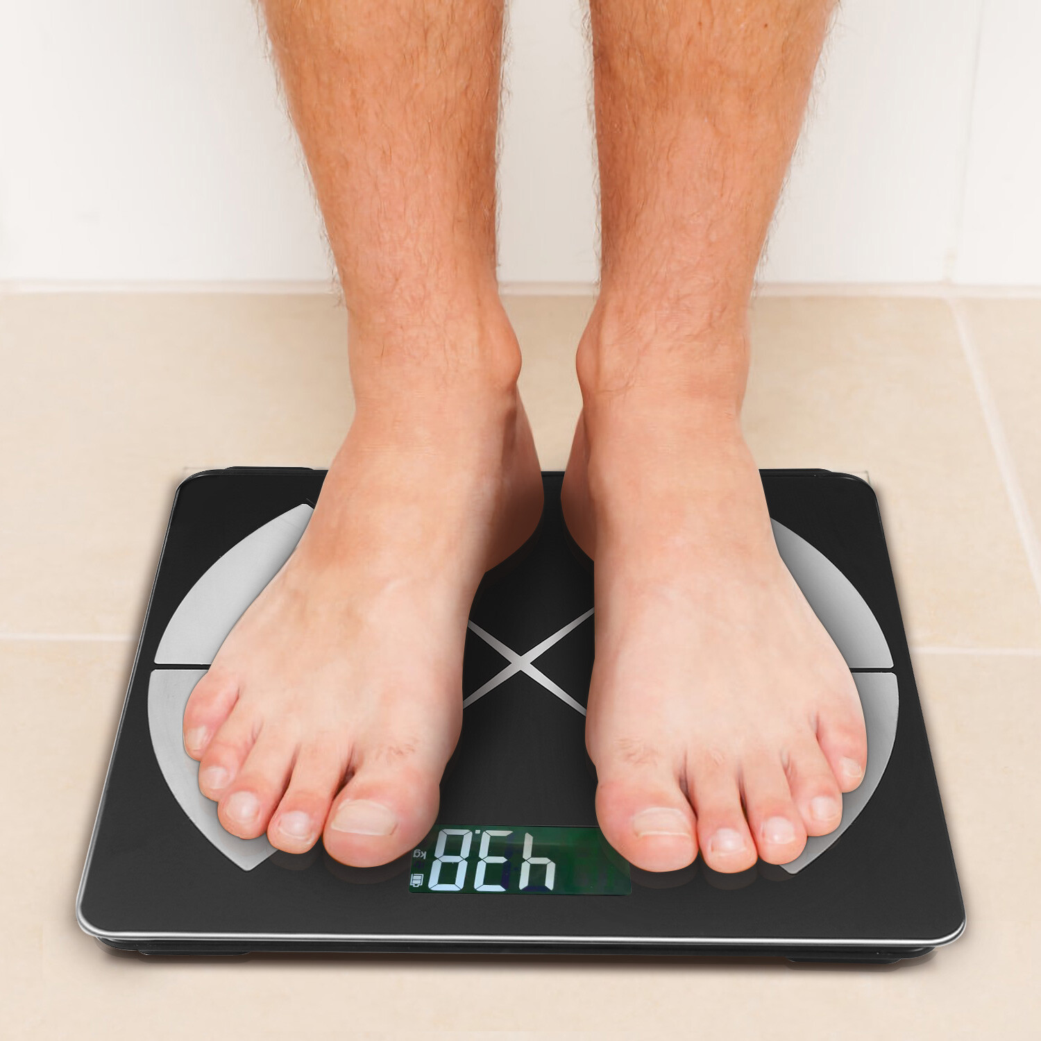 Smart Body Fat Scale Body Composition BMI Weight Scale Digital iOS & Android App