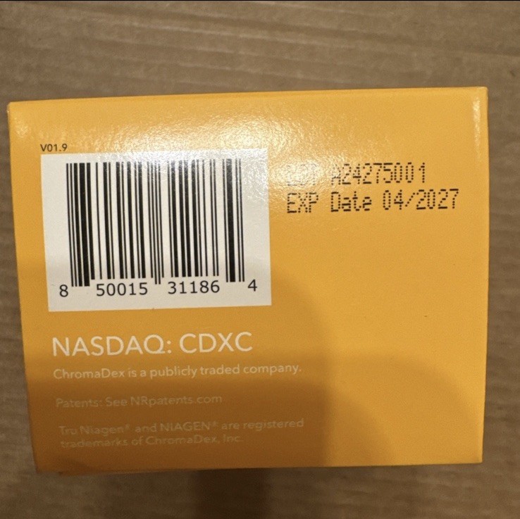 TRU Niagen Immune Defense 150mg Vitamin C Zinc New Exp -4/2027