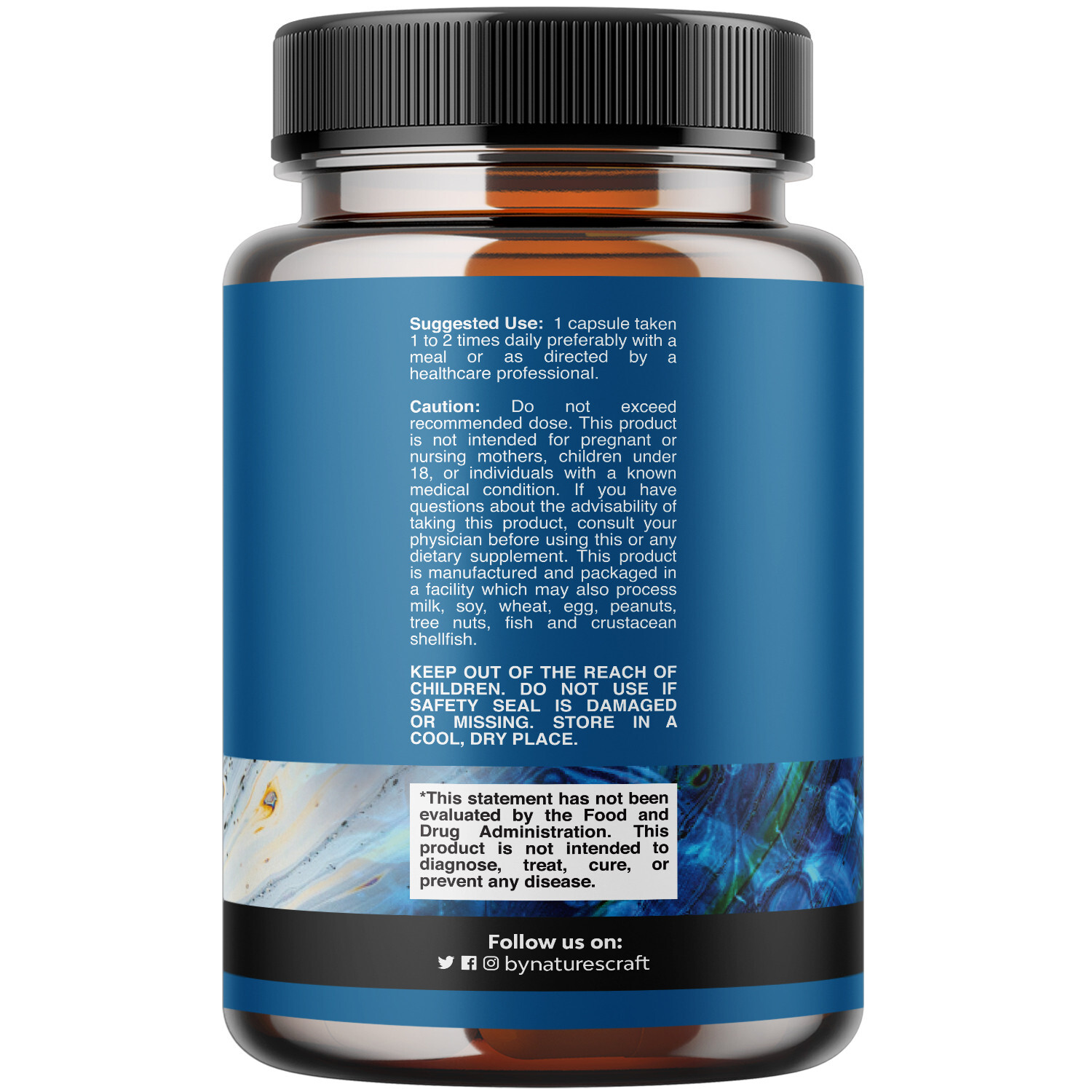 Herbal Adaptogen Mood Support Supplement – Calming Adaptogens Supplement 60ct