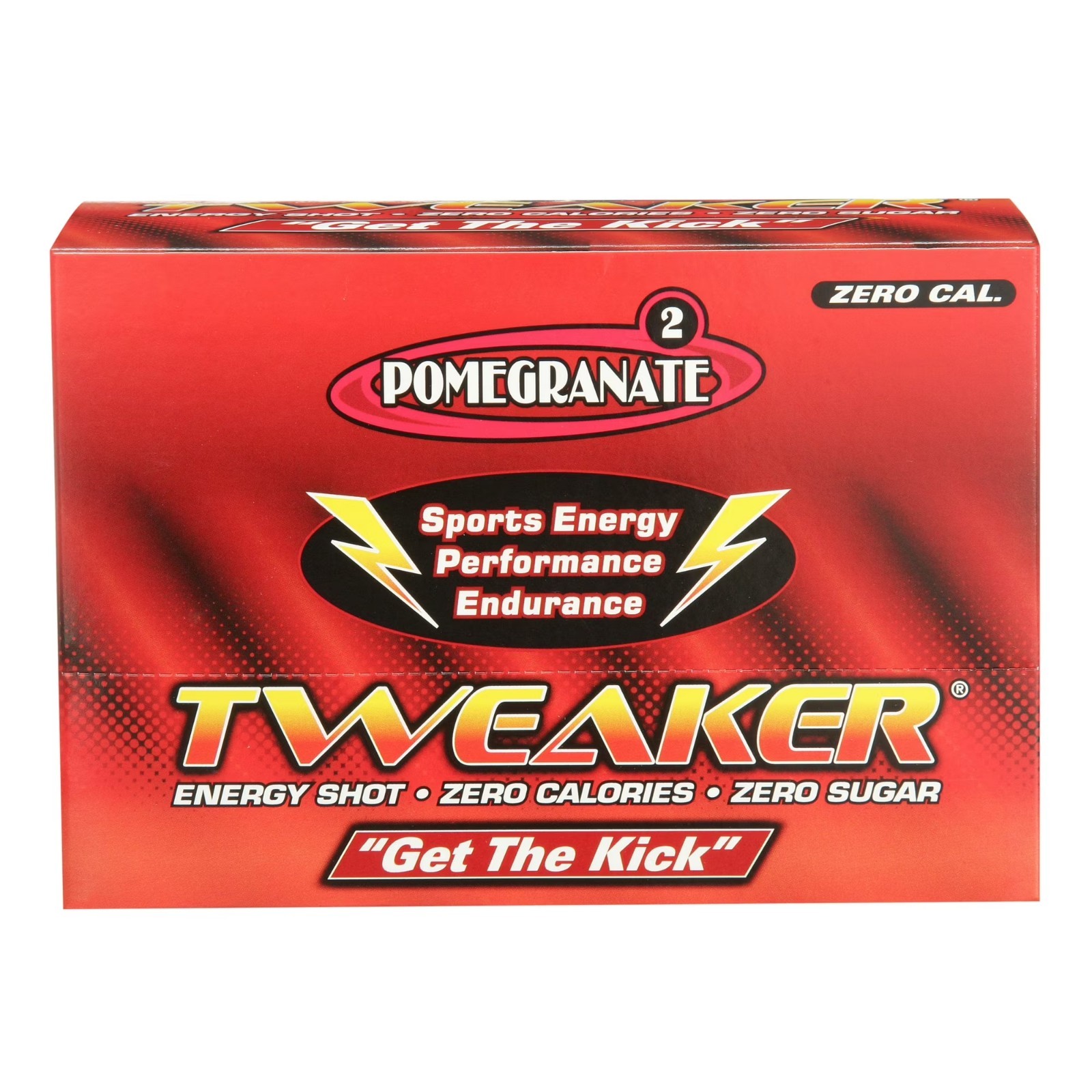 Tweaker Energy Shot, Pomegranate, 2 fl oz, 12 Count FREE SHIPPING