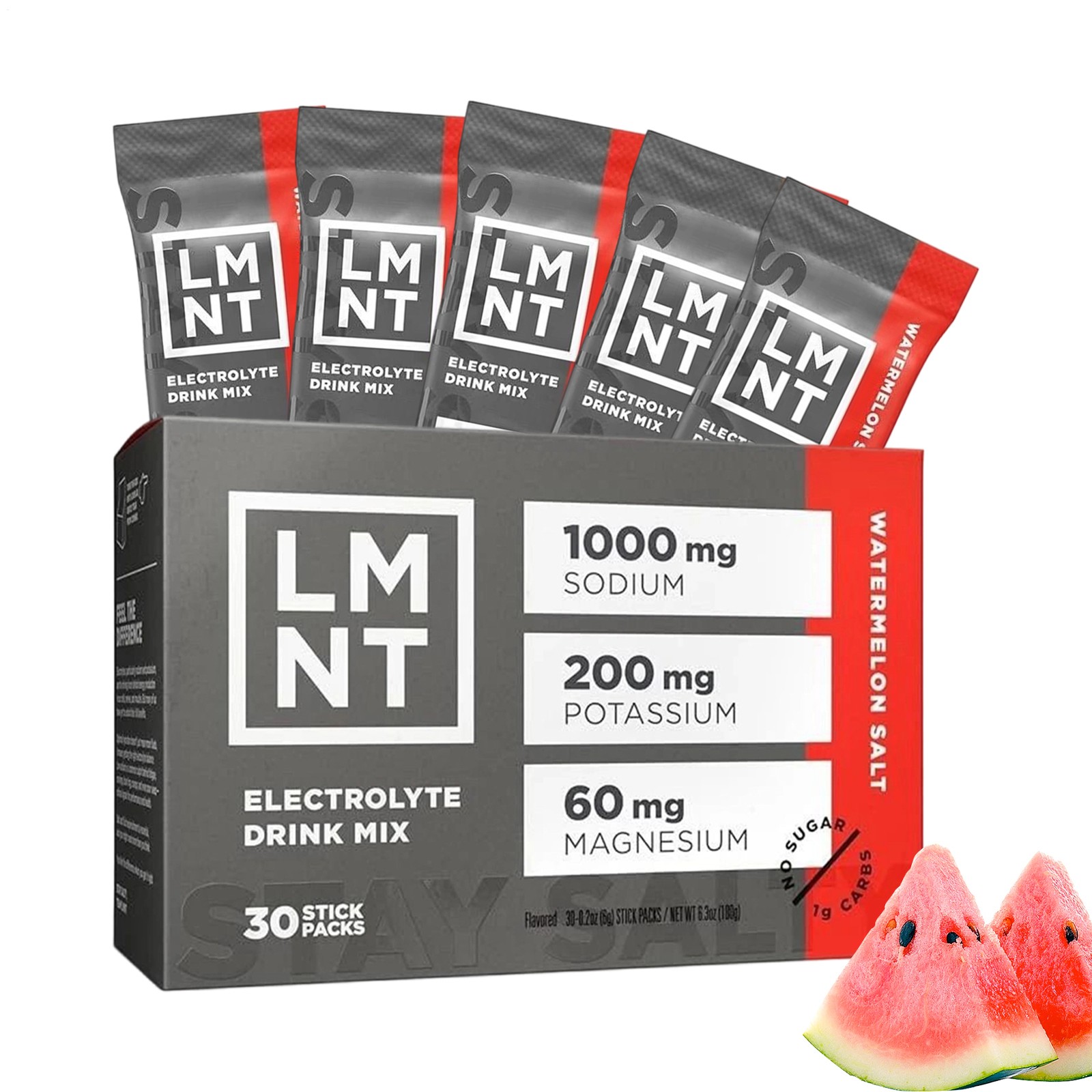 Zero Sugar Electrolytes Drink Mix,Watermelon Flavor Electrolyte Powder Hydration