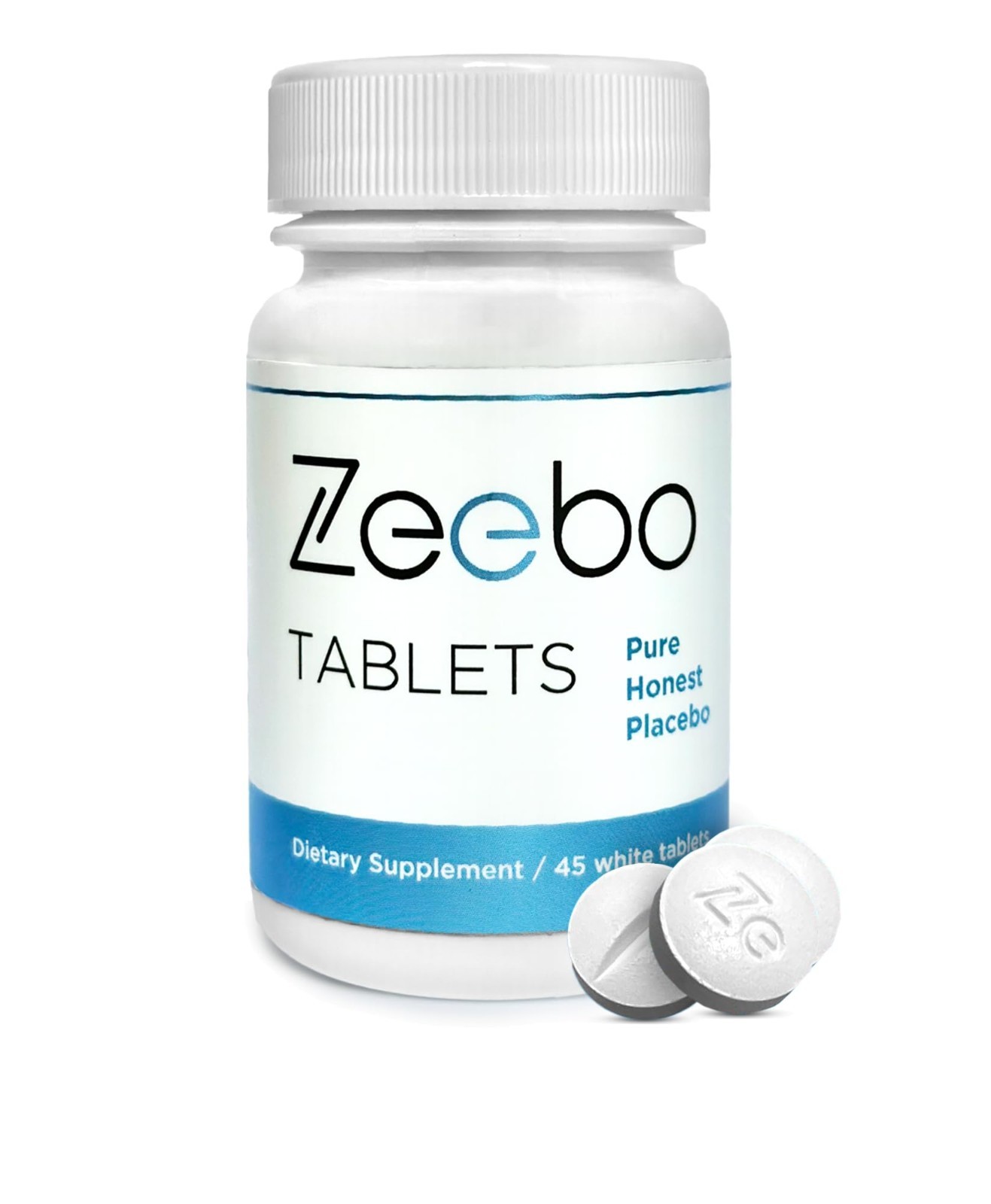 Placebo Pills – Choose Tablet or Capsule Form, Natural Wellness Supplement