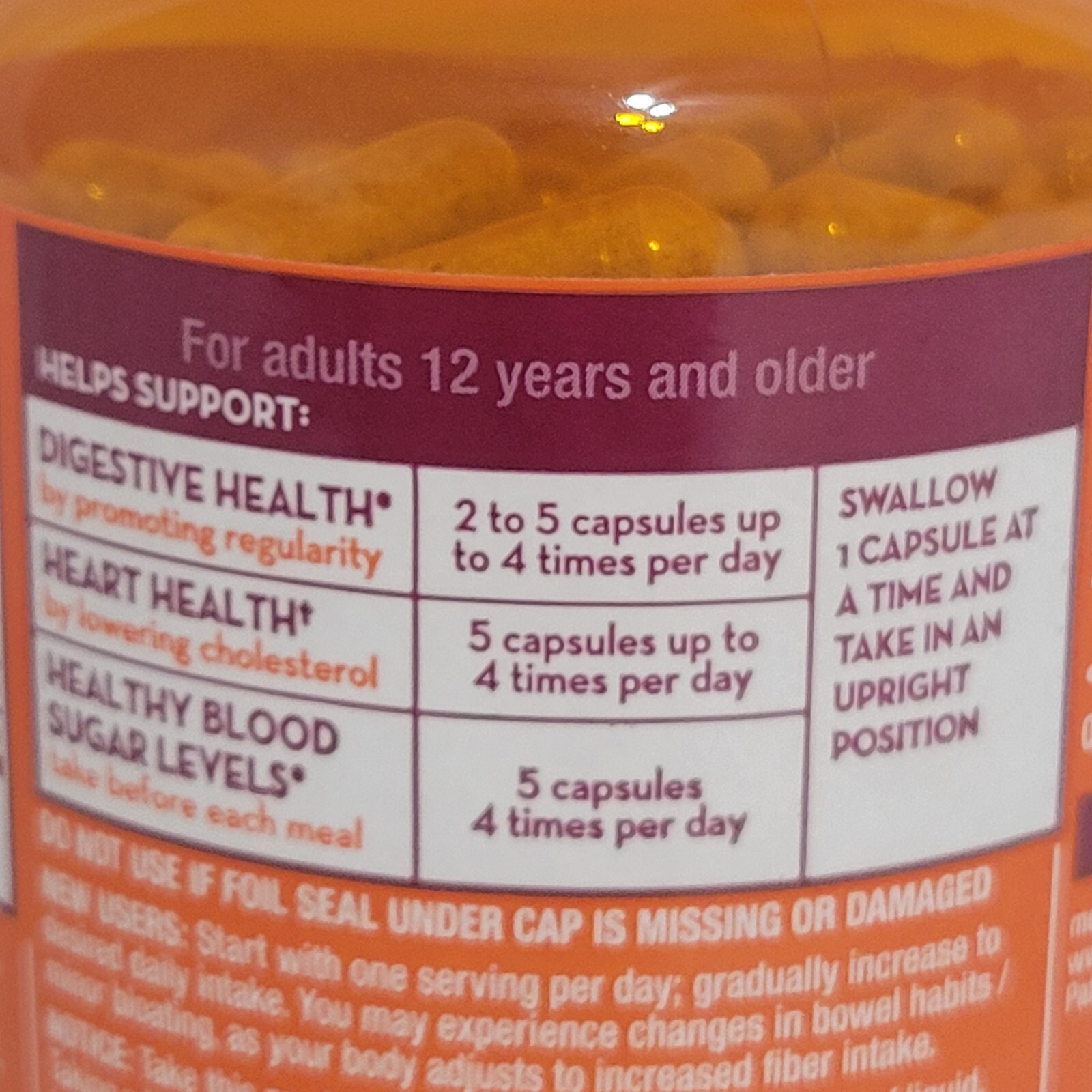 2 pk Metamucil Multi-health Psyllium Fiber Supplement Capsules 300 Ct Exp. 11/28