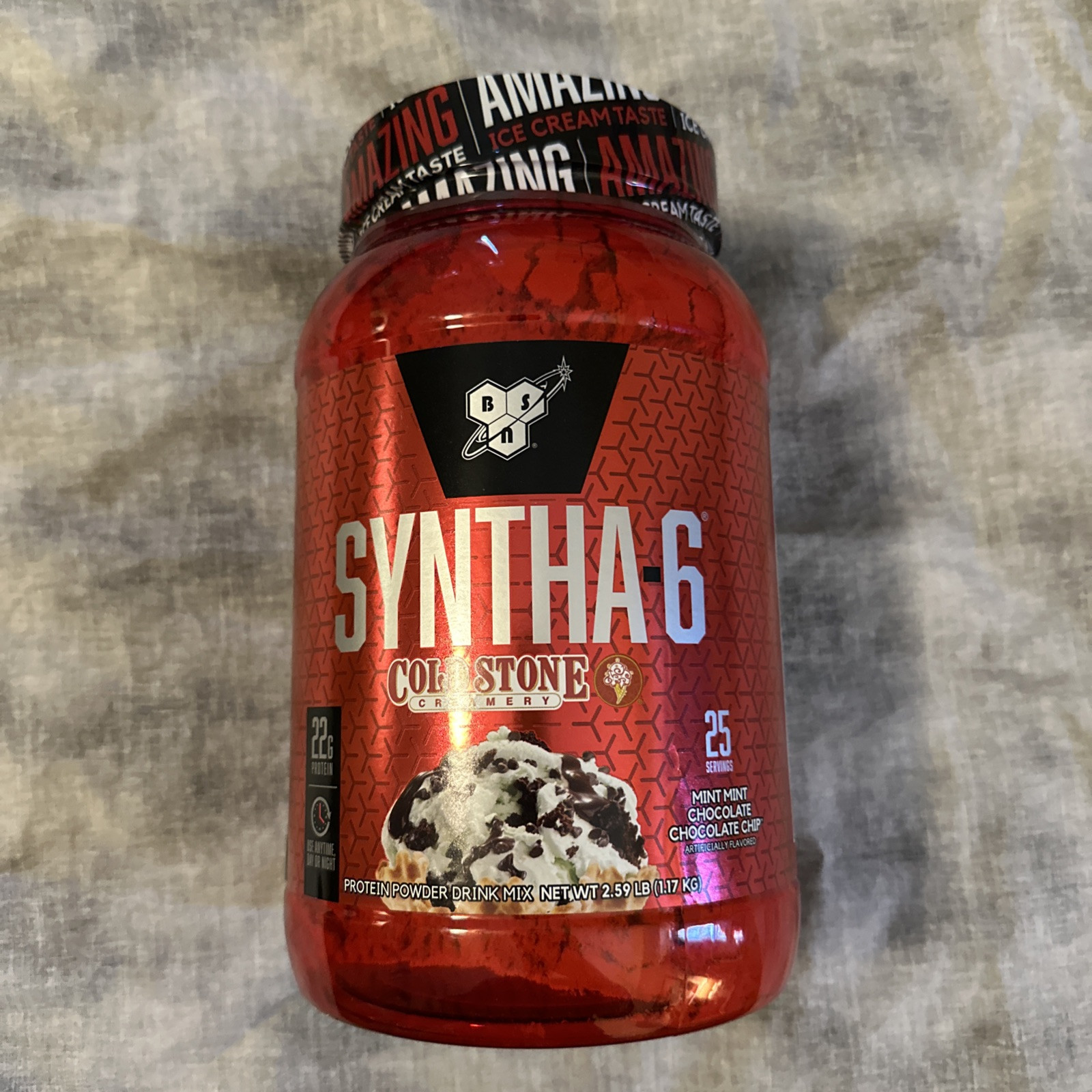 Syntha-6®, Cold Stone Creamery®, Mint Mint Chocolate Chocolate Chip™, 2.59 lbs