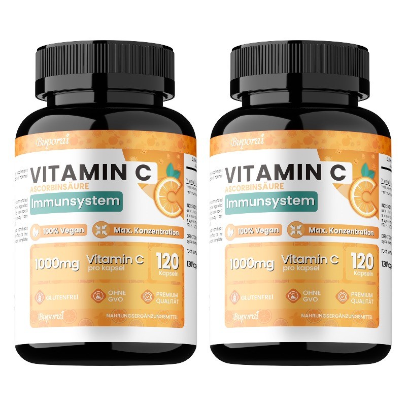 Vitamin C 240pcs,Supports Skin Hair & Nails Health, Promoting Overall Well-being