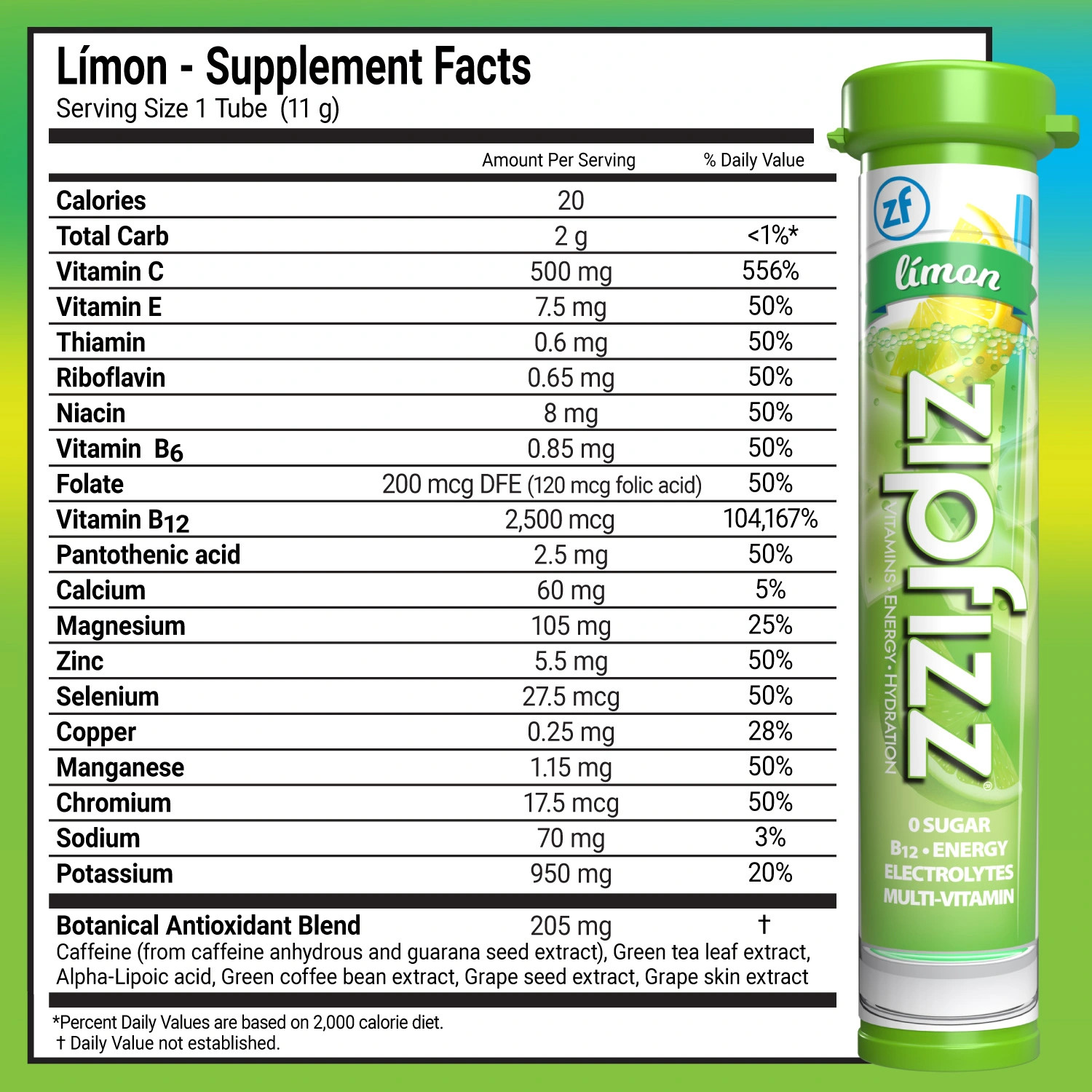 Zipfizz Multi-Vitamin Energy Hydration Drink Mix, 30 Tubes (Choose Flavors)