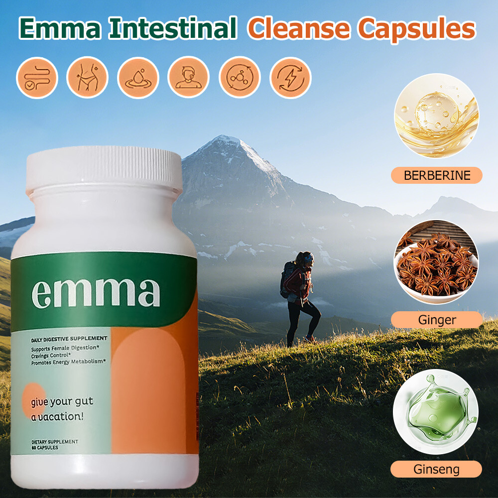 Emma Improve Digestive Gut Health Clean Skin Boost Metabolism 60 CT Antioxidan1