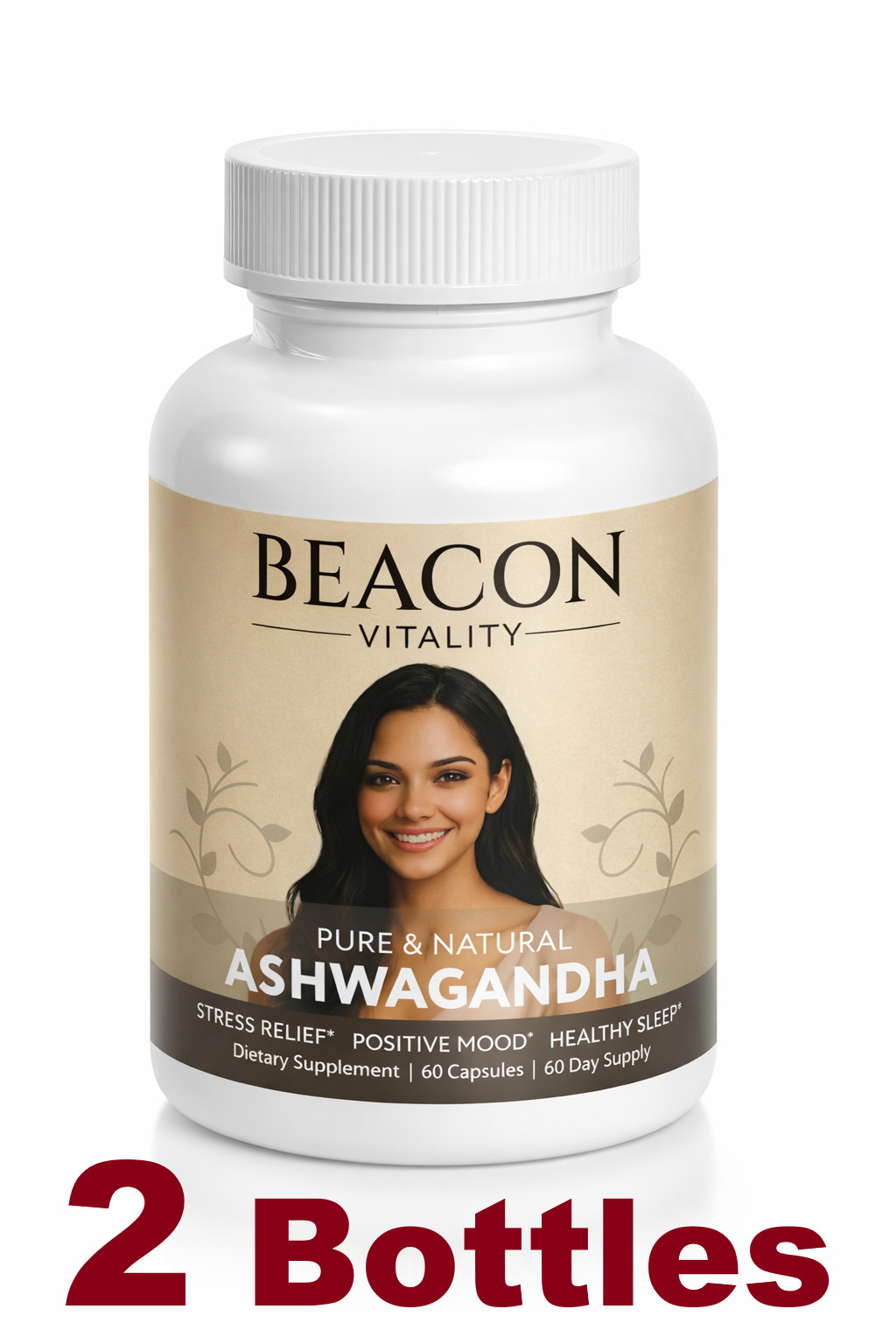 Organic Ashwagandha – Premium Quality Ingredients -USA Facility – 4 Month Supply
