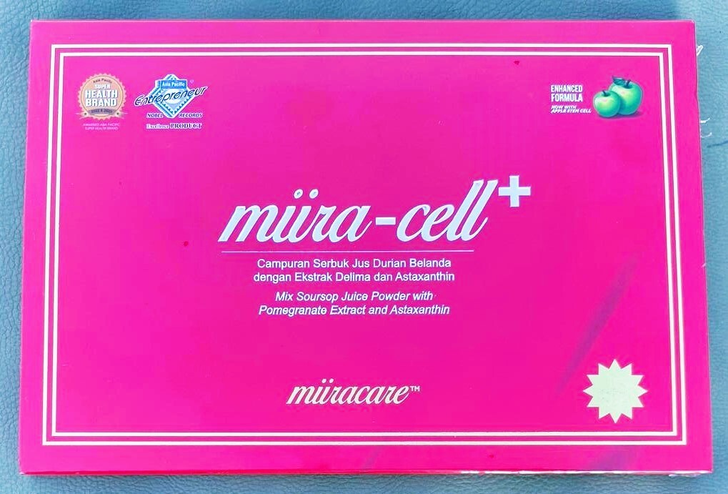Miira-Cell Plus, the four in one organic food supplements by Revoobit