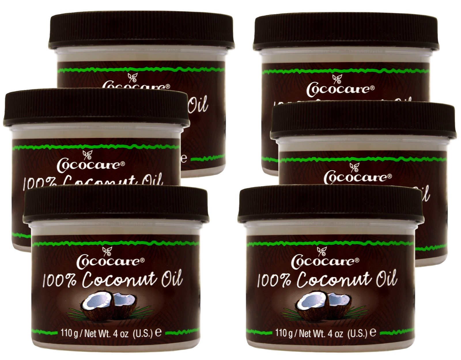 Cococare 100% Coconut Oil Skin and Hail Moisturizer Pack of 6