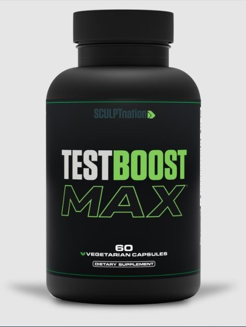 2 BOTTLES-TEST BOOST Max Sculptnation Build Muscle Men Fat Weight Loss -New