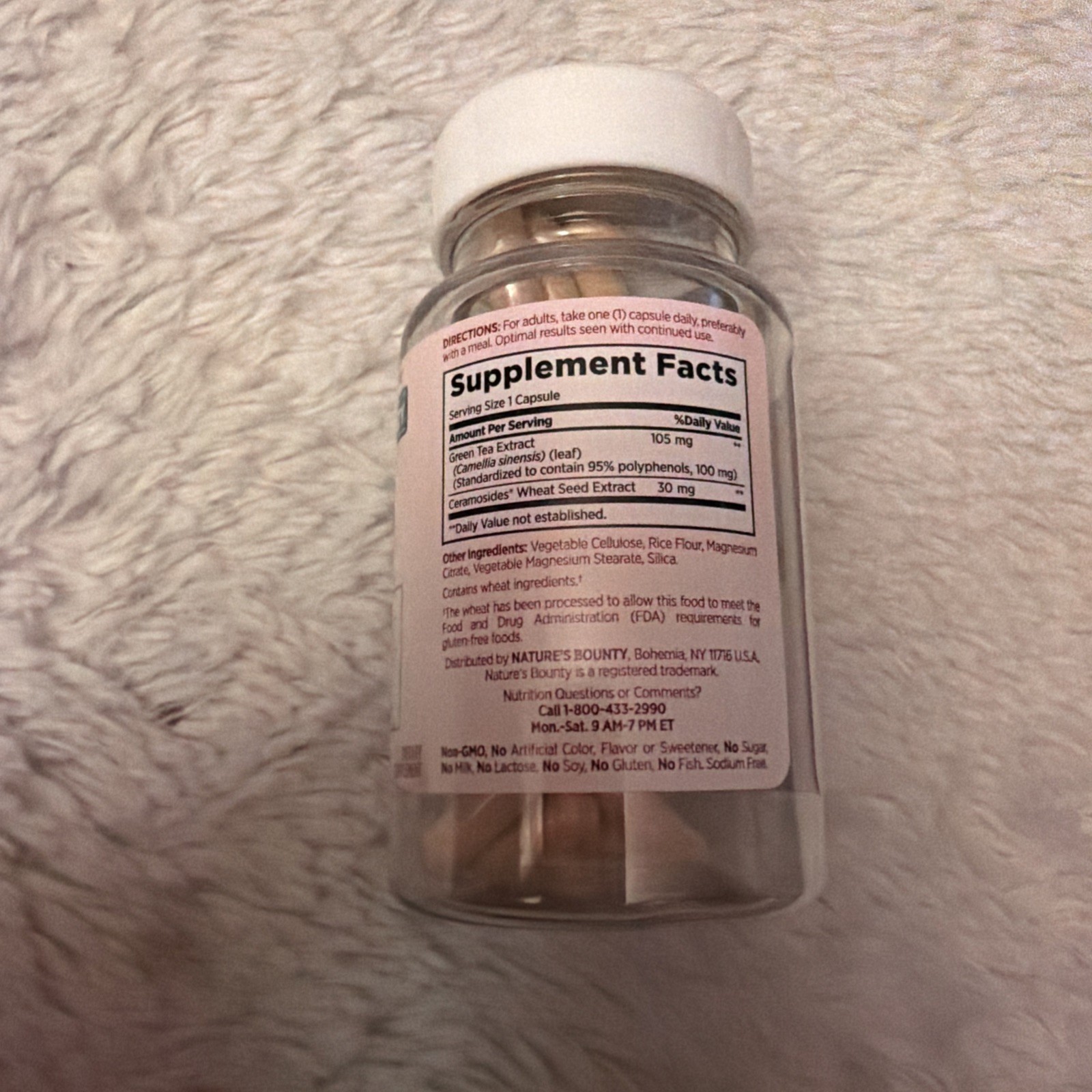 Nature’s Bounty Age Defying Skin Renewal 30 Capsules – EX 12/2027