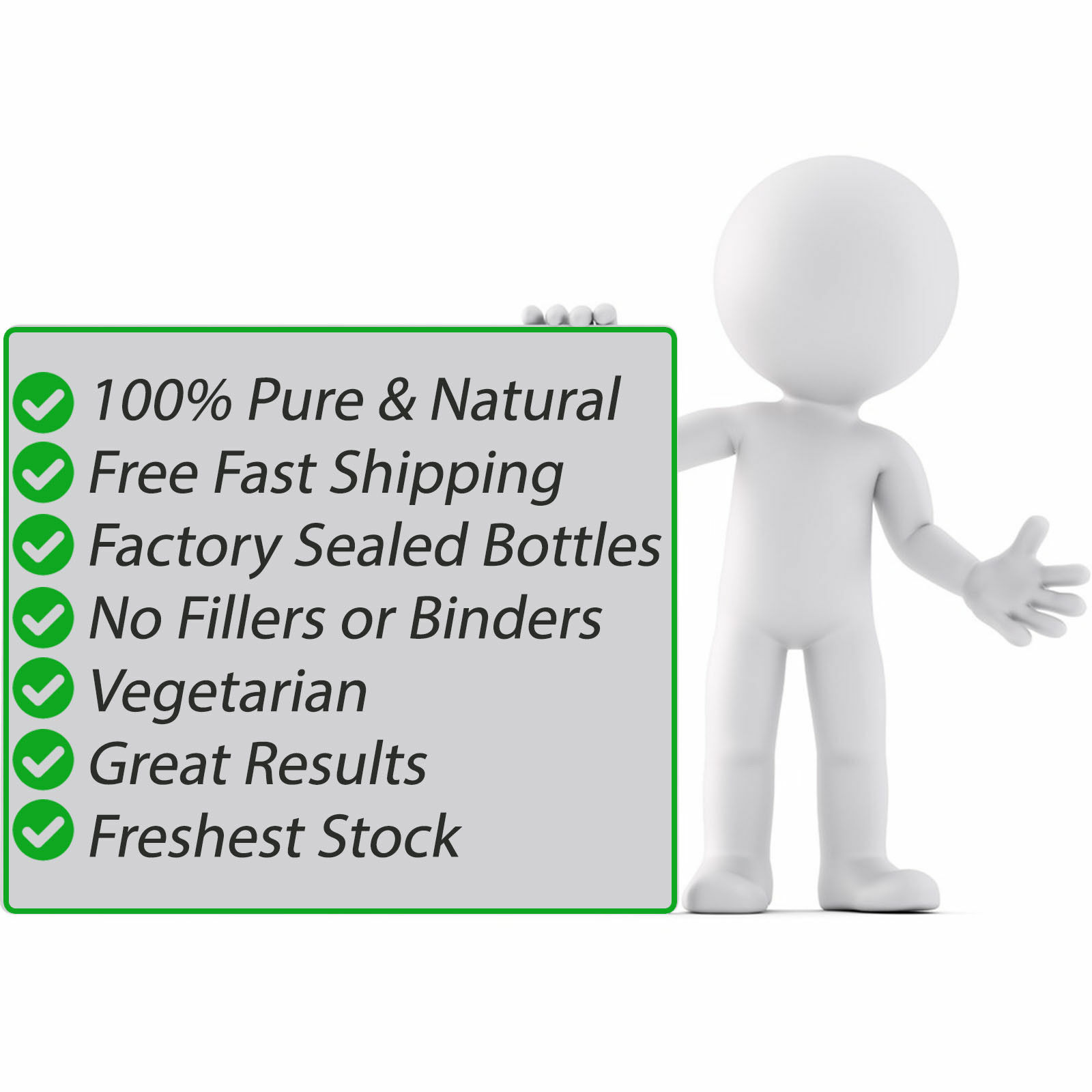 Moringa Oleifera Organic, Natural, 100% Pure Pills – 60 Capsule MORINGA 10,000mg