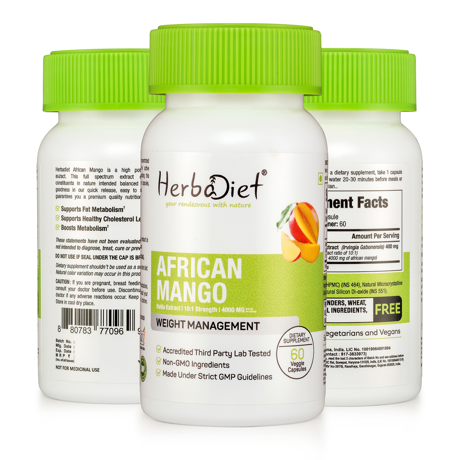 African Mango Capsules for Weight Loss – Strong Fat Burner Diet Pills