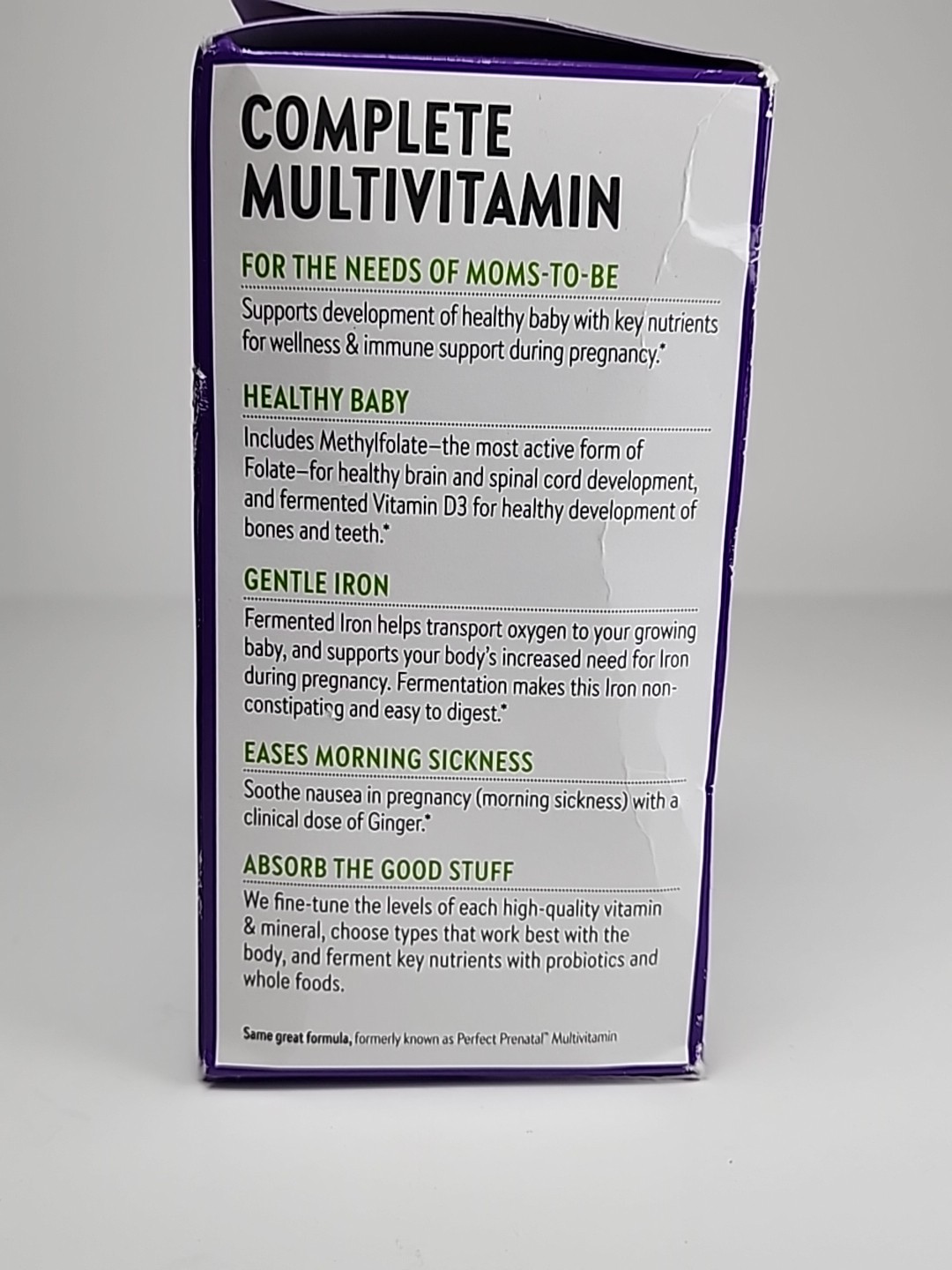 NEW CHAPTER Perfect PreNatal MultiVitamin 270ct *EXP: 08/26*