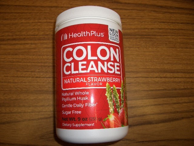Health Plus Super Colon Cleanse Natural Strawberry Flavor 9 oz Exp 5/2027
