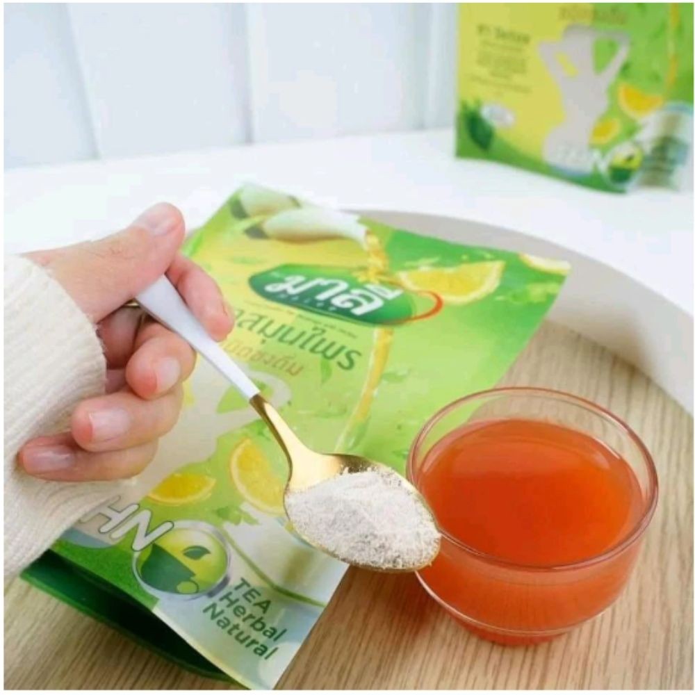 Malee Instant Thai Herbal Powder Drink for Natural Cleansing & Weight Management