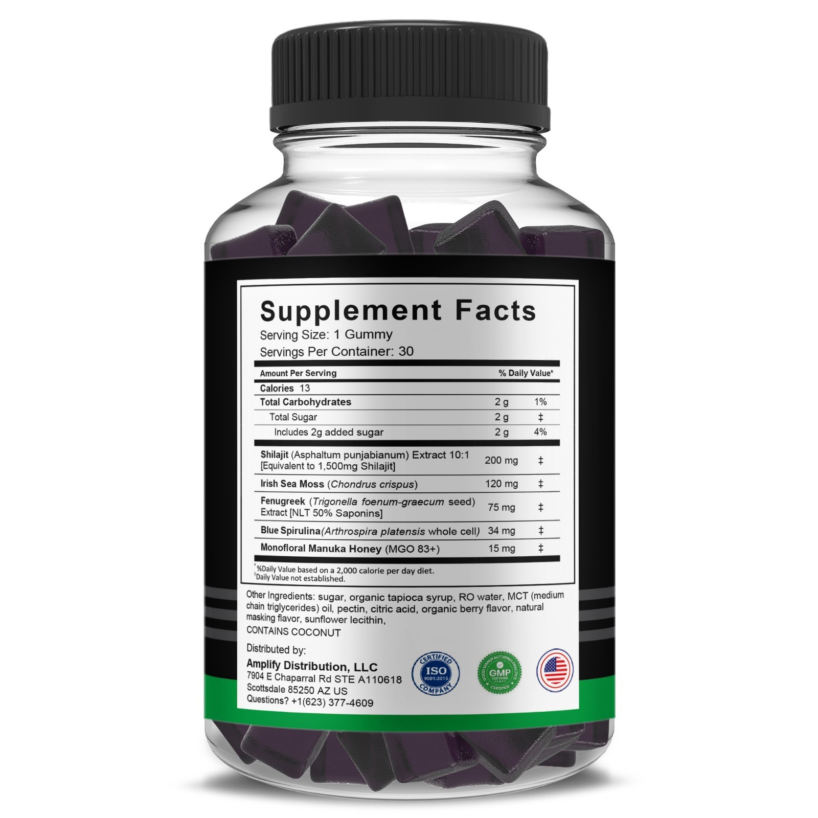(2 Pack) Supreme Alpha Male Gummies, SupremeAlpha Supplement (60 Gummies)