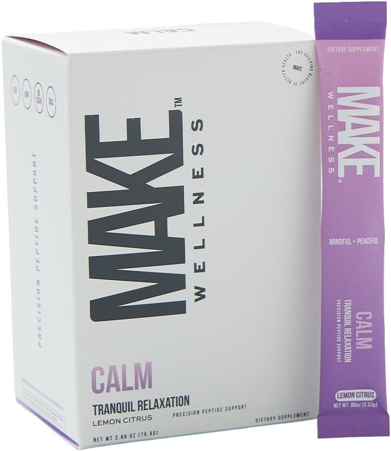 Make Wellness Calm Lemon Citrus Sleep Mood & Relaxation Powder 30 on-the-go pkts