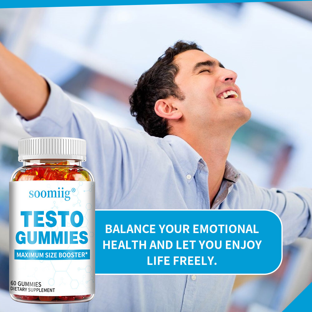 Testo Gummies Support Testosterone Booster Maximum Strength Male Enhancement