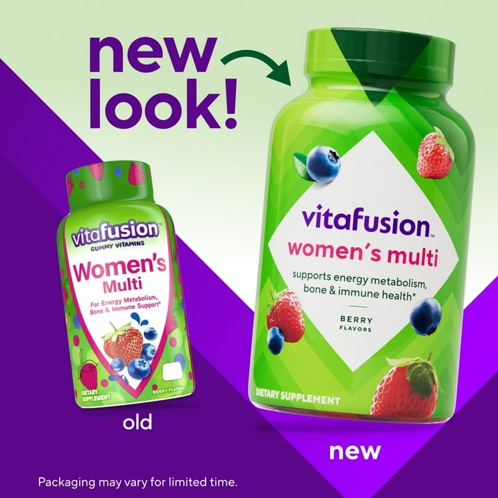 Vitafusion Women’s Adult Gummies, A C E Boost, Multivitamins, 120 Count