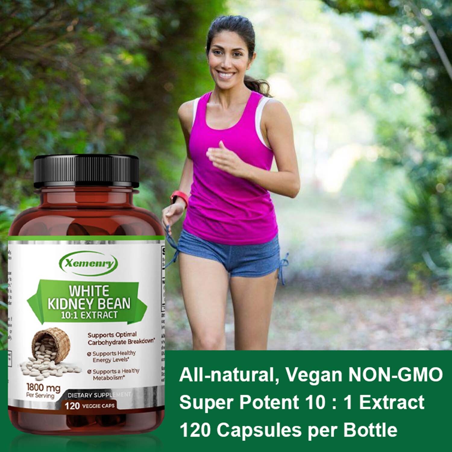 White Kidney Bean Extract-Weight Loss, Block Carbohydrates and Suppress Appetite