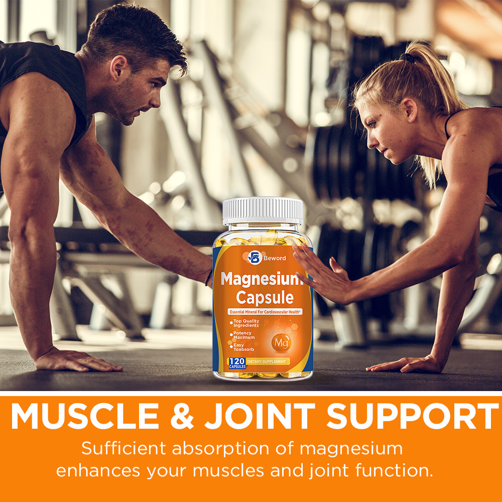 Magnesium Glycinate 500mg 240 Pills Sleep Support, Stress Relief & Bone Care