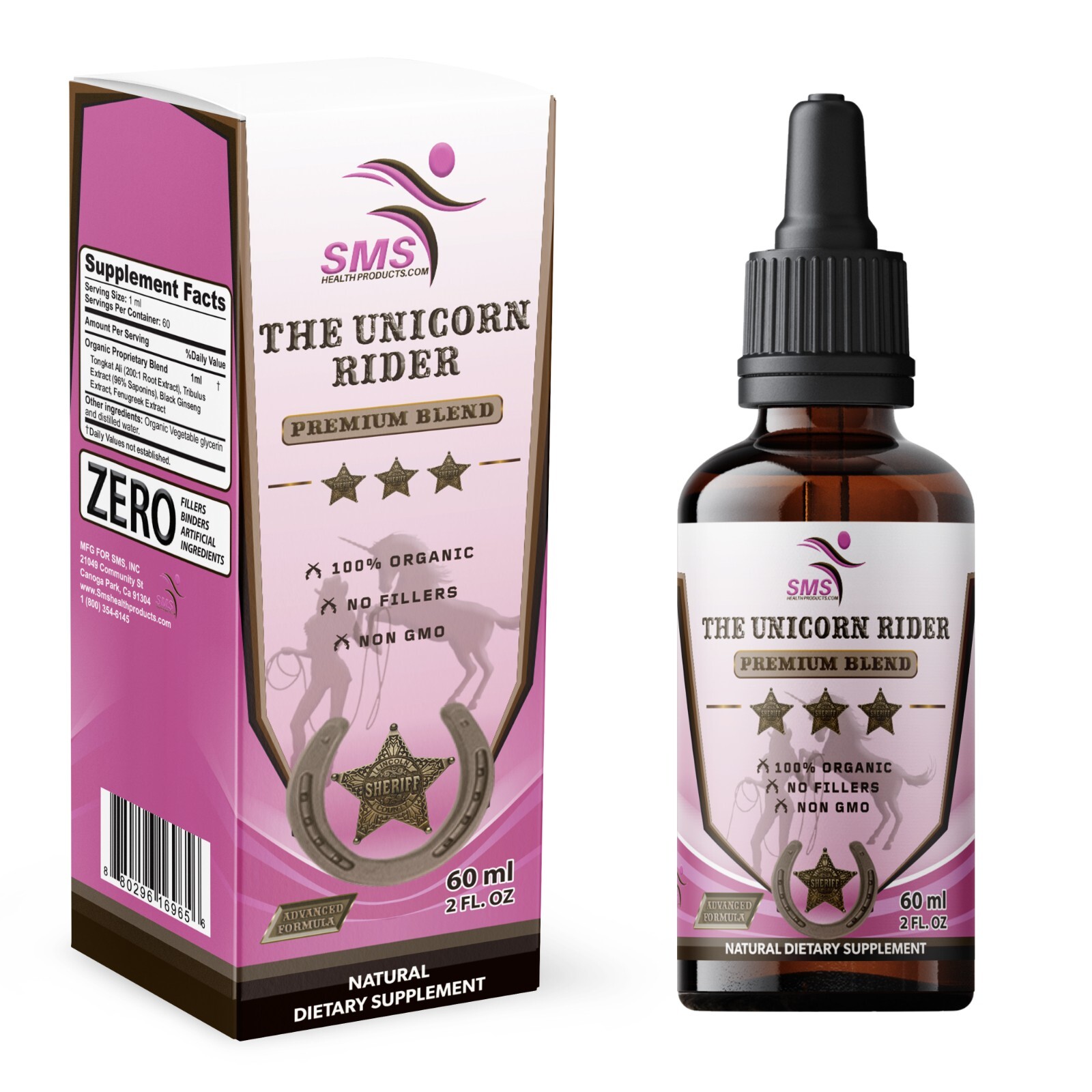 Women’s Energy Boost Tincture Herbal Drops Organic For Women’s Health 2 Fl Oz