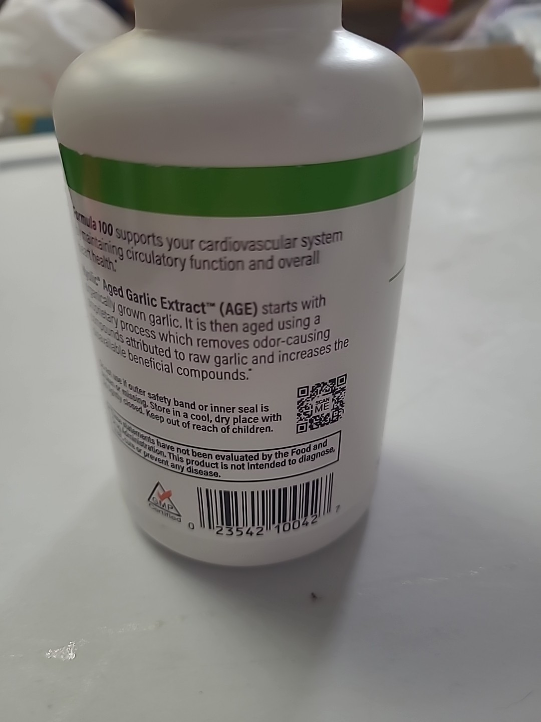 Kyolic Aged Garlic Extract, Cardiovascular Original Formula 100 – 200 Capsules