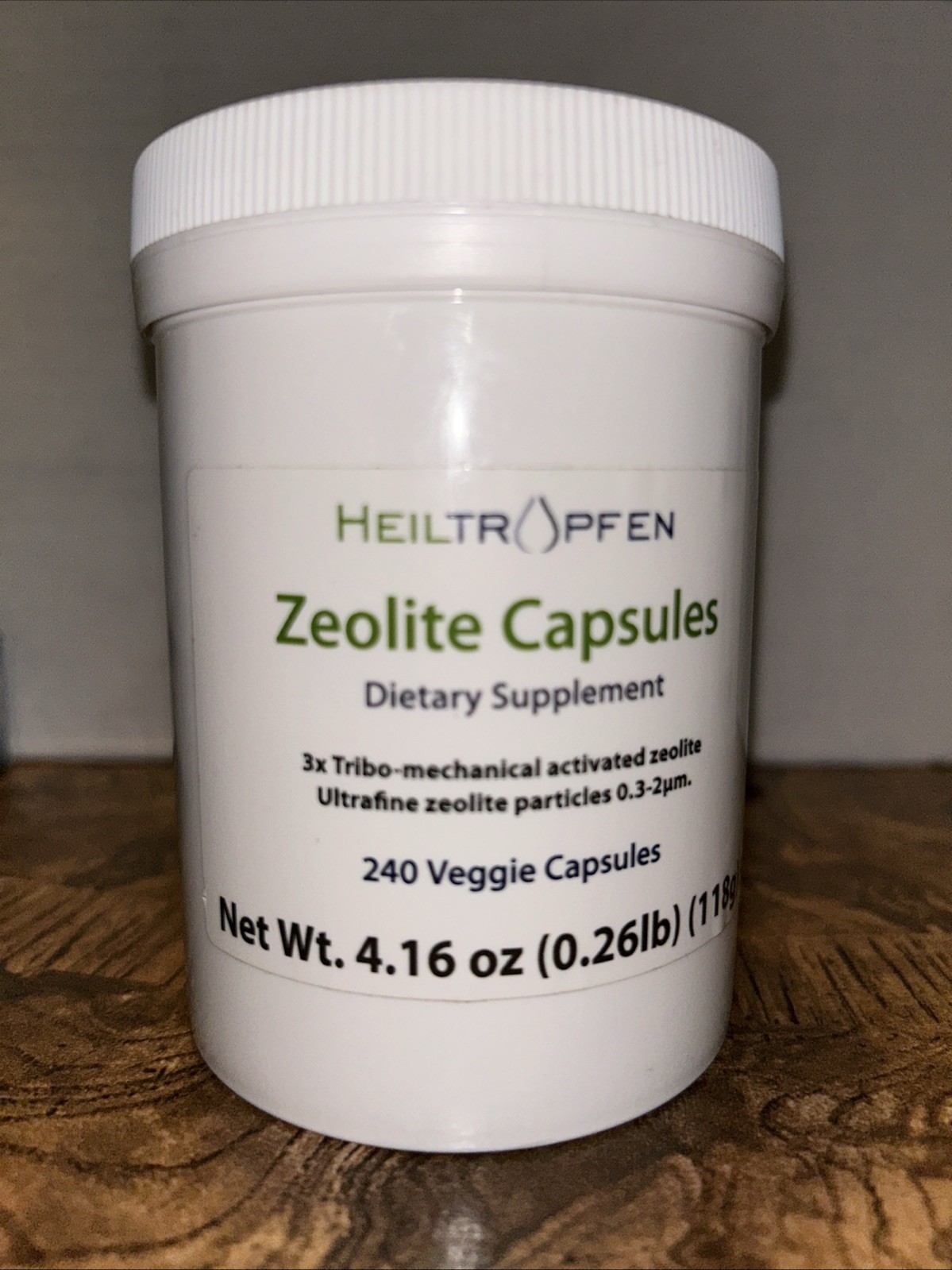 Zeolite 240 Capsules – Detox – Clinoptilolite – 3X Activated – Natural Minerals