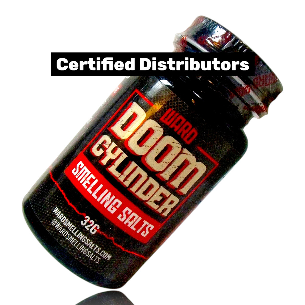 (Lot of 3 Bottles) Ward “Doom Cylinder” Smelling Salts 32g Powder Gym New Sealed
