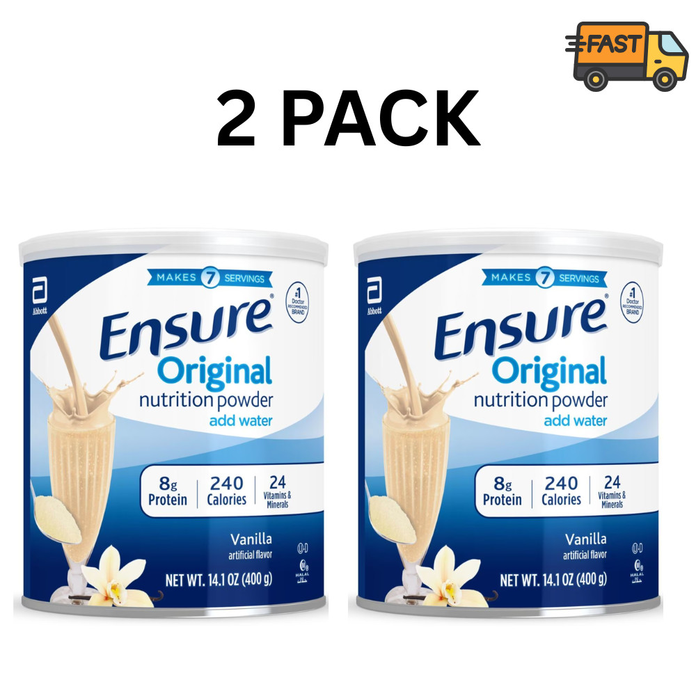 2 Pack Ensure Vanilla Nutrition Powder Original 400g Nutritional Drink