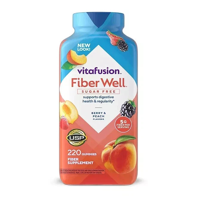 2-Pack Vitafusion Fiber Well Gummies (220 Ct.)