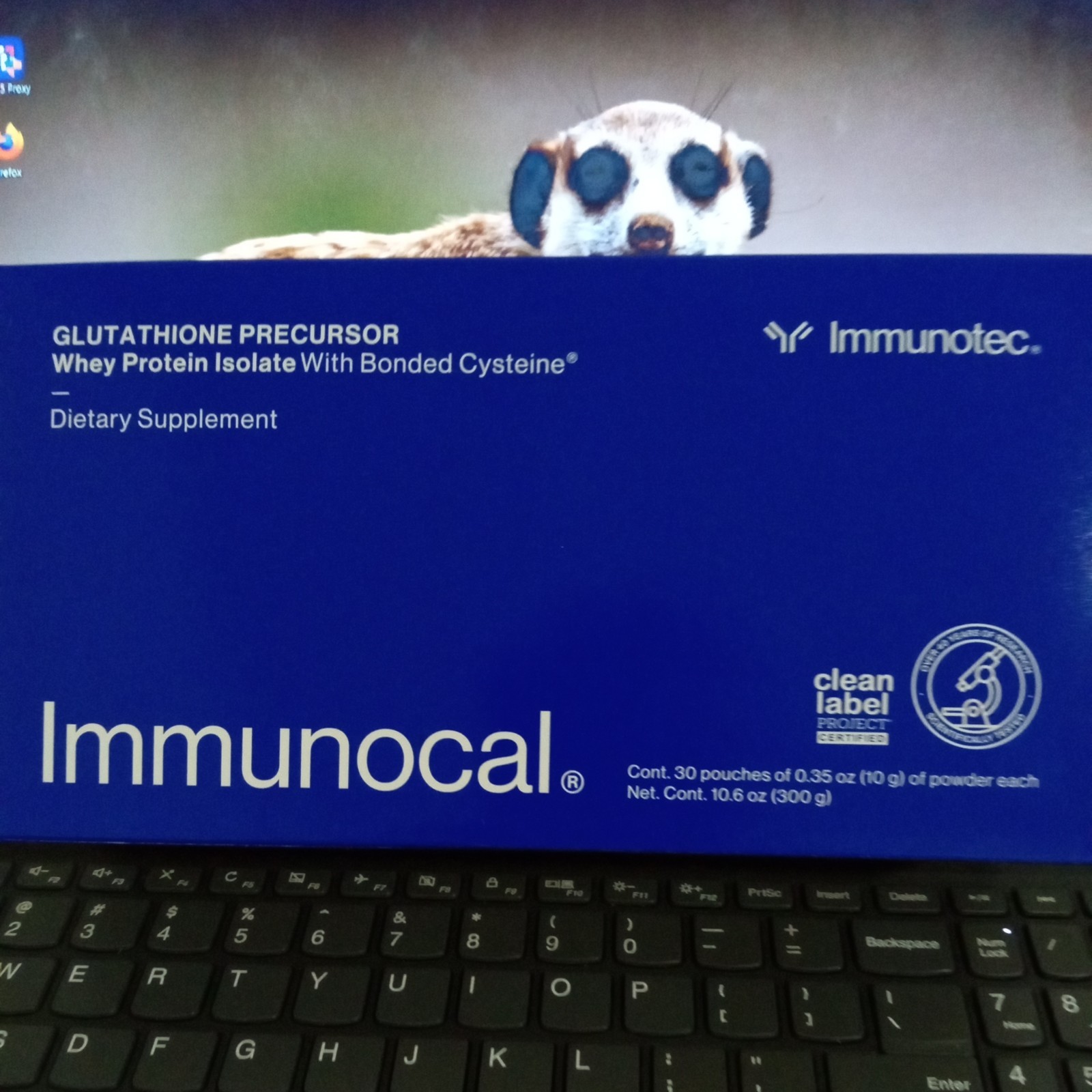 Immunocal Classic (Blue) Regular Glutathione Precursor – 30 Pouches, Exp 09/28