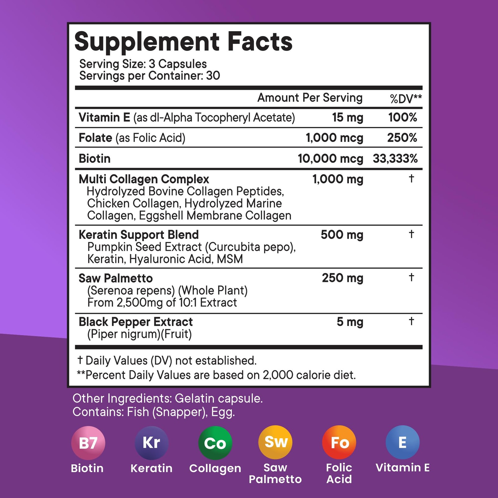 NEW AGE Biotin Collagen Keratin Hyaluronic Acid – 90 Count (Pack of 2)