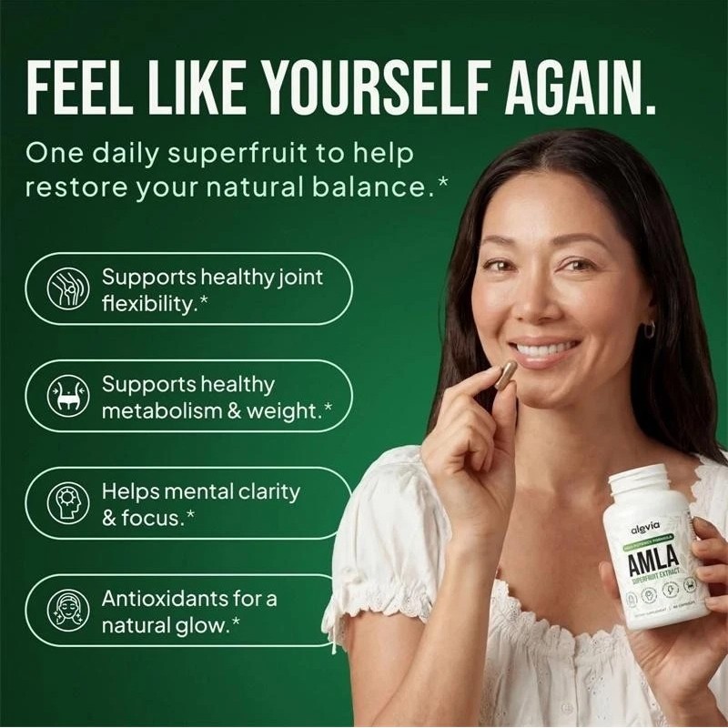 Alevia AMLA Superfruit Extract – 60 capsules