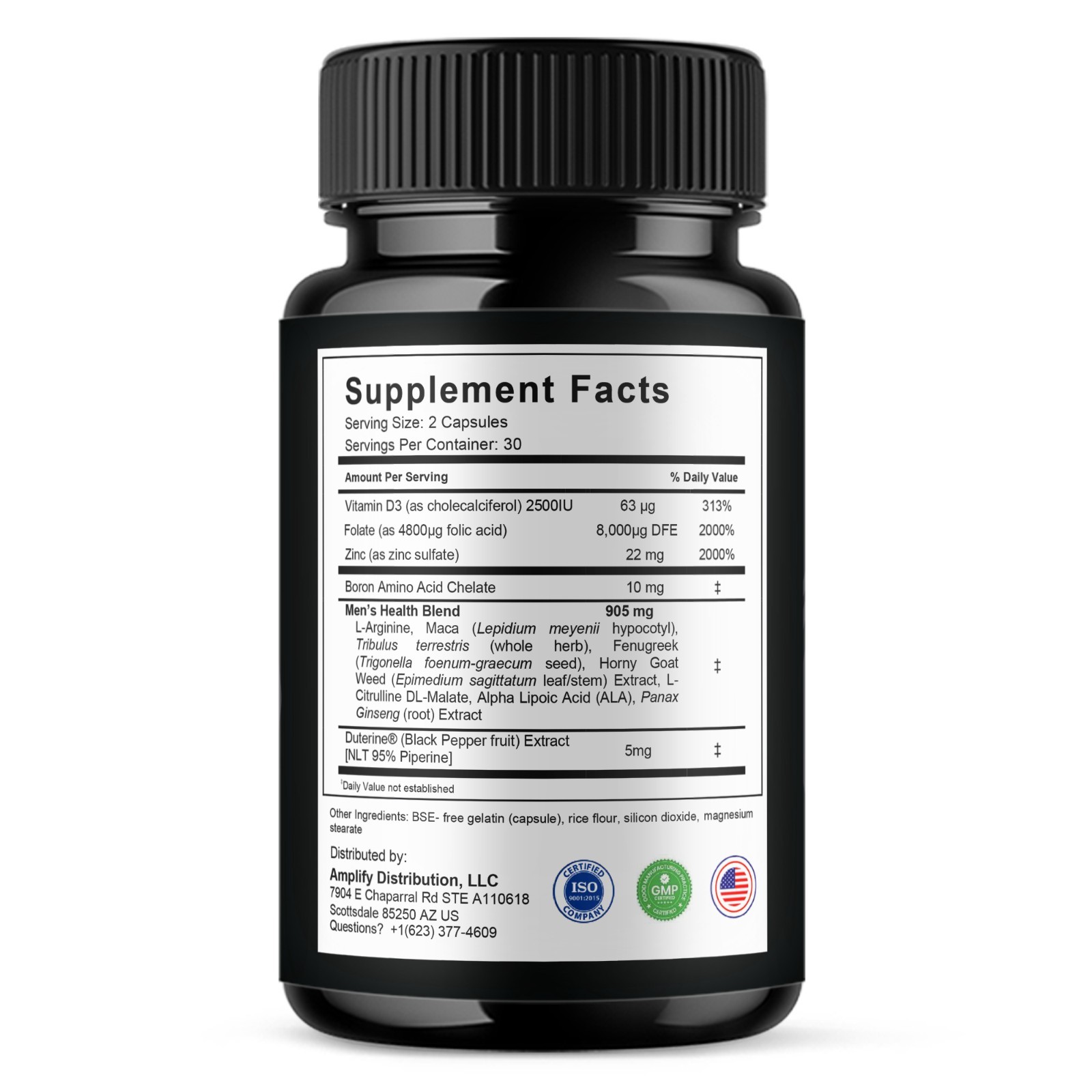 Horse Gelatin Performance Capsules, Horse Gelatin Pills (60 Capsules)