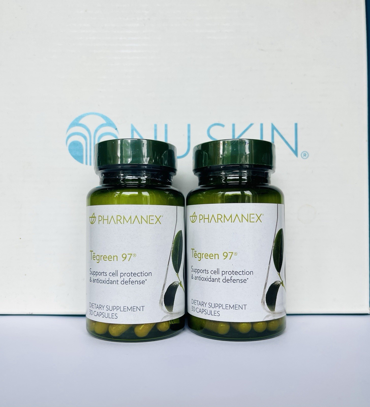 Nu Skin Pharmnex TeGreen 97® (30 COUNT) 2-Bottle Special New Exp 01/2027