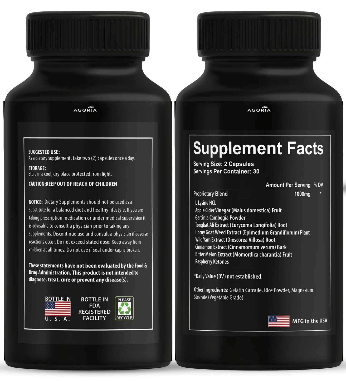(1 Pack) BrainVex Nootropic All Natural Brain Supplement Brain Vex Capsules
