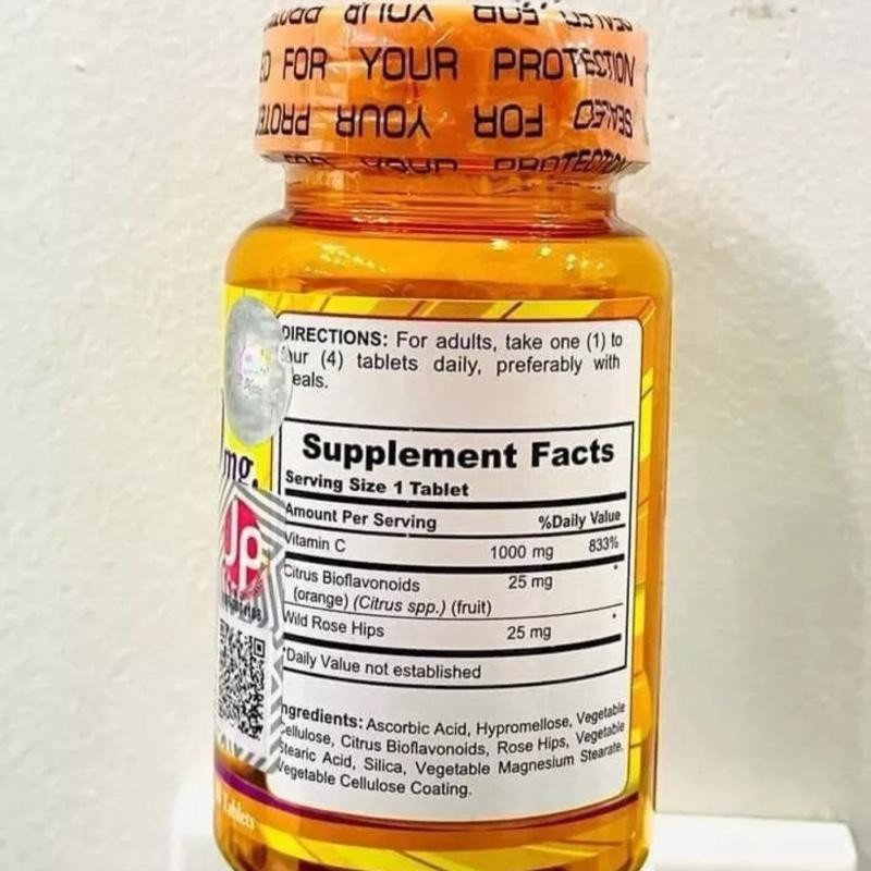 2 Bottles ACORBIC Vitamin C 1000mg Citrus Antioxidant Immune Health Vegetarian