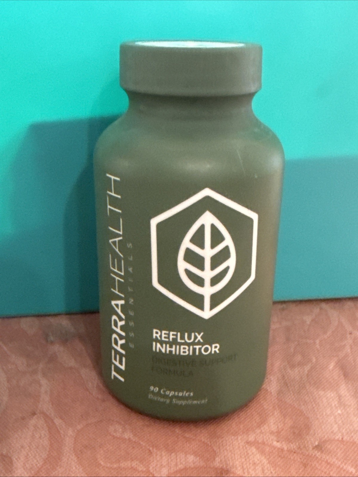 TerraHealth Reflux Inhibitor Capsules – Digestive Support-90 Capsules-08/2026