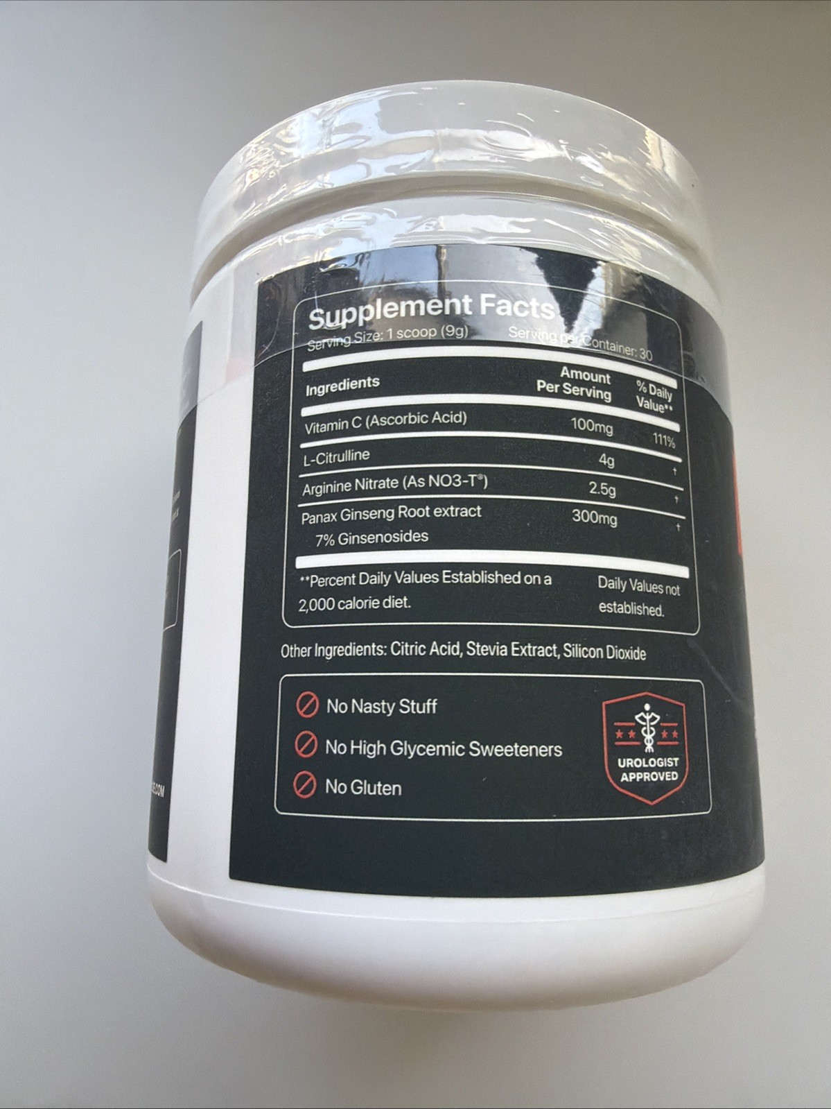 JOYMODE HARD+ Nitric Oxide Booster Lemon Powder 270g Jar 30 Servings