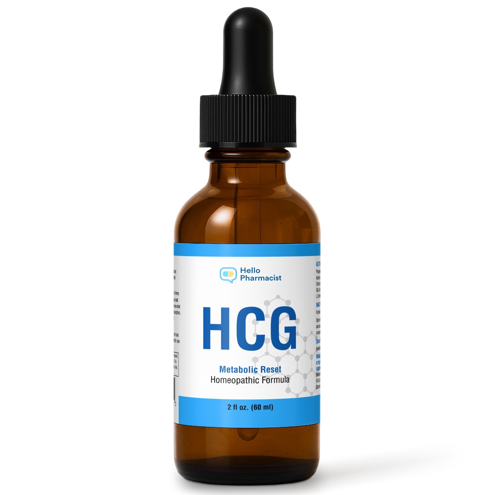 Hellopharmacist hcg-metabolic reset diet drops weight management supplement 2oz